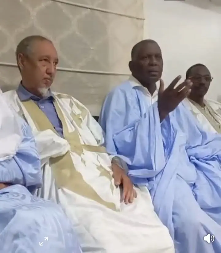 ولد الداه اعبيد في ضيافة اسلم ولد محجوب.. حوار حول الوحدة الوطنية والعدالة الاجتماعية