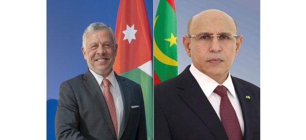 تأكيد موريتاني على تطوير العلاقات مع المملكة الأردنية