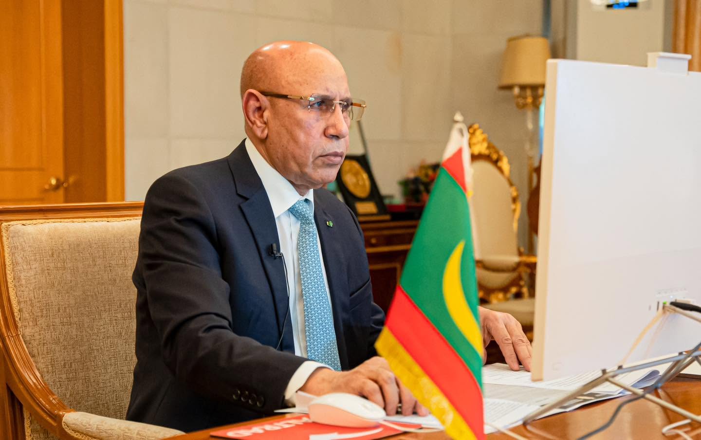 الرئيس غزواني يؤكد استعداد موريتانيا لتعزيز التعاون مع أوكرانيا والأوروغواي