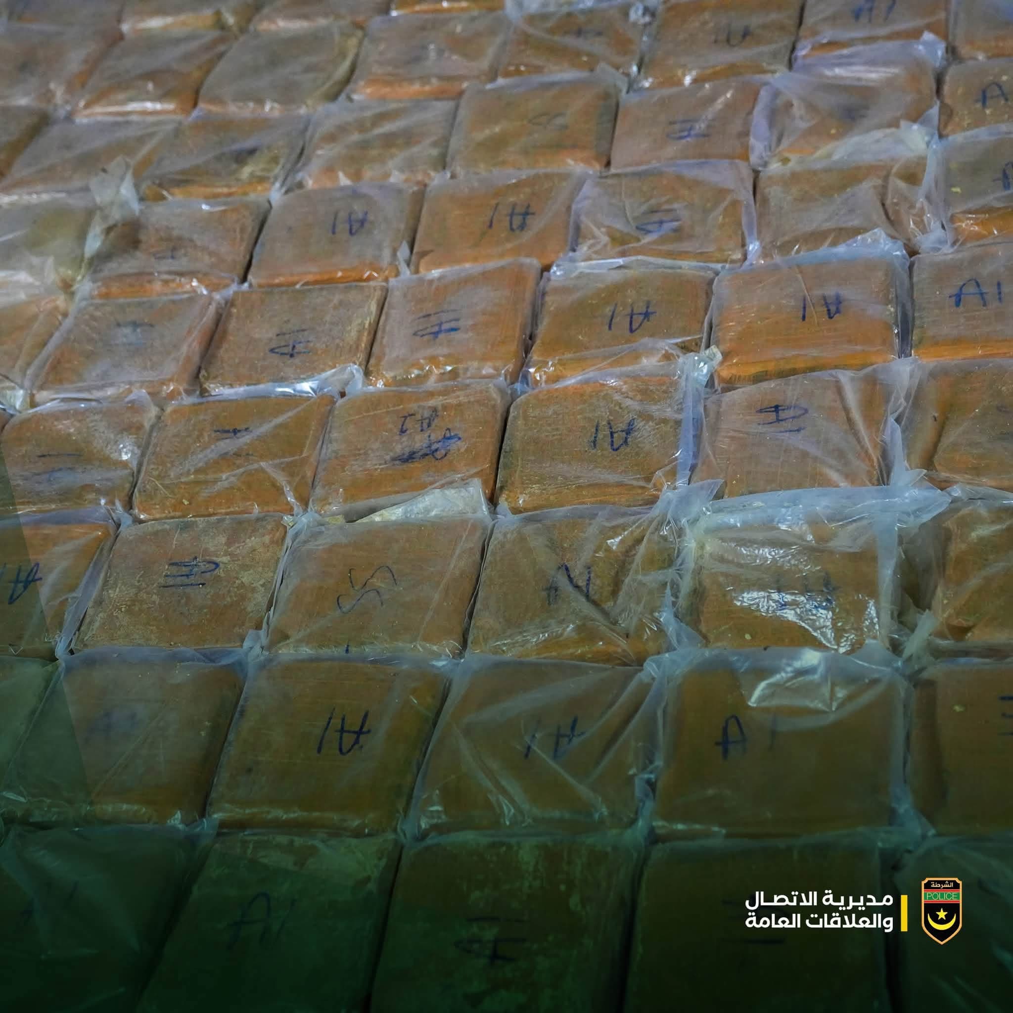 الشرطة تضبط 200 كلغ من الحشيش