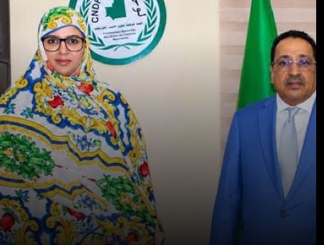 المرصد الوطني لحقوق المرأة والفتاة يبحث مع اللجنة الوطنية لحقوق الإنسان سبل التعاون